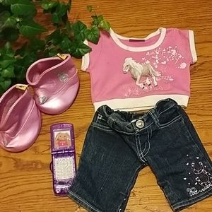 🧸 4/ $20 🧸 Build-A-Bear Horse Girl Outfit